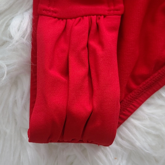 Apt.9  Hipster Swim Bottom  NWT.        Size Small.   Red - Picture 4 of 6
